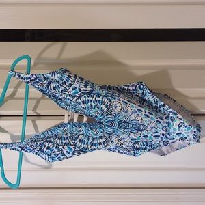 Lilly Pulitzer one piece bathing suit.